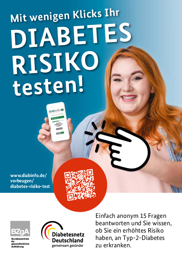 Leben Diabetes Plakat zum Test 0001